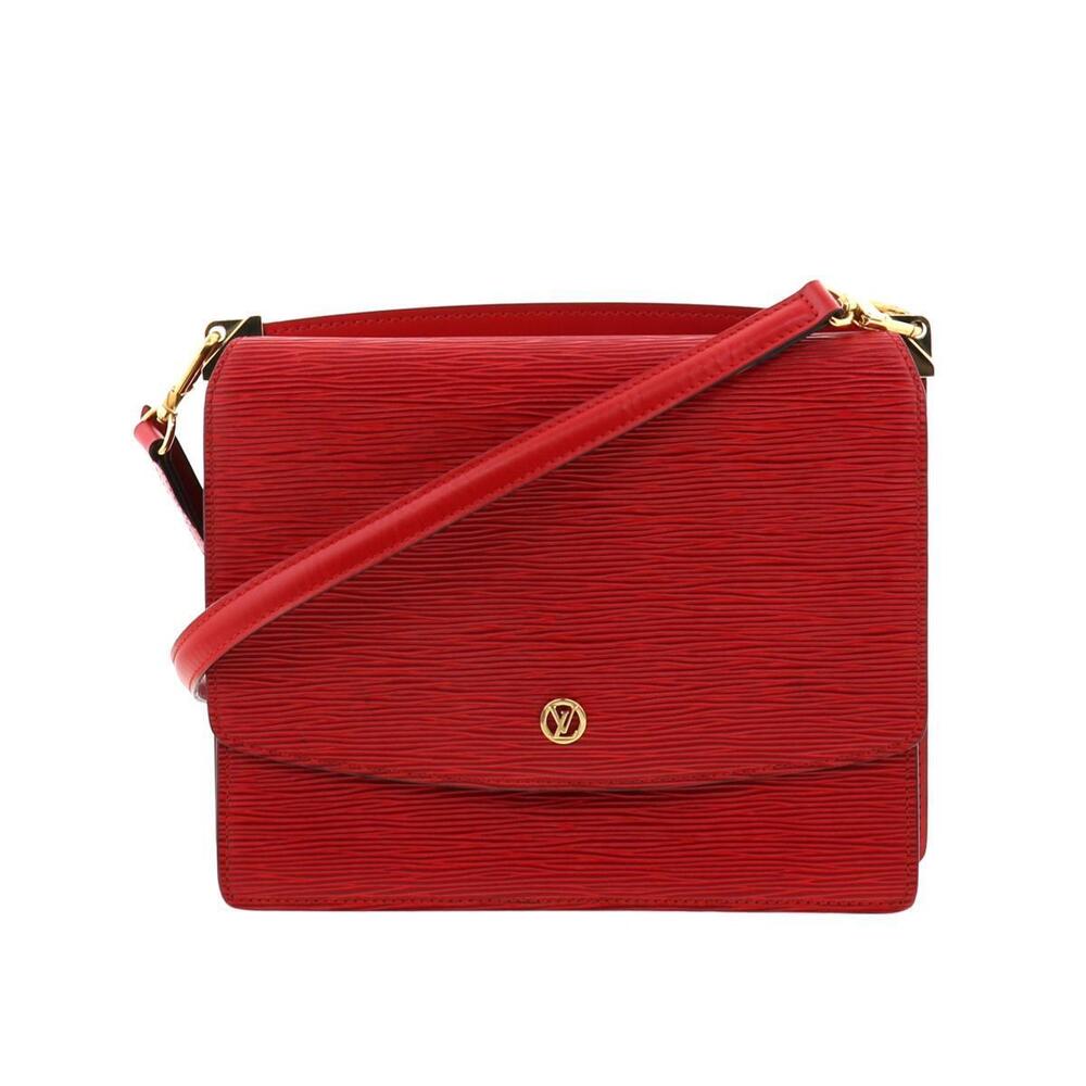 LOUIS VUITTON Grenelle Epi RED Bag Shoulder Messenger